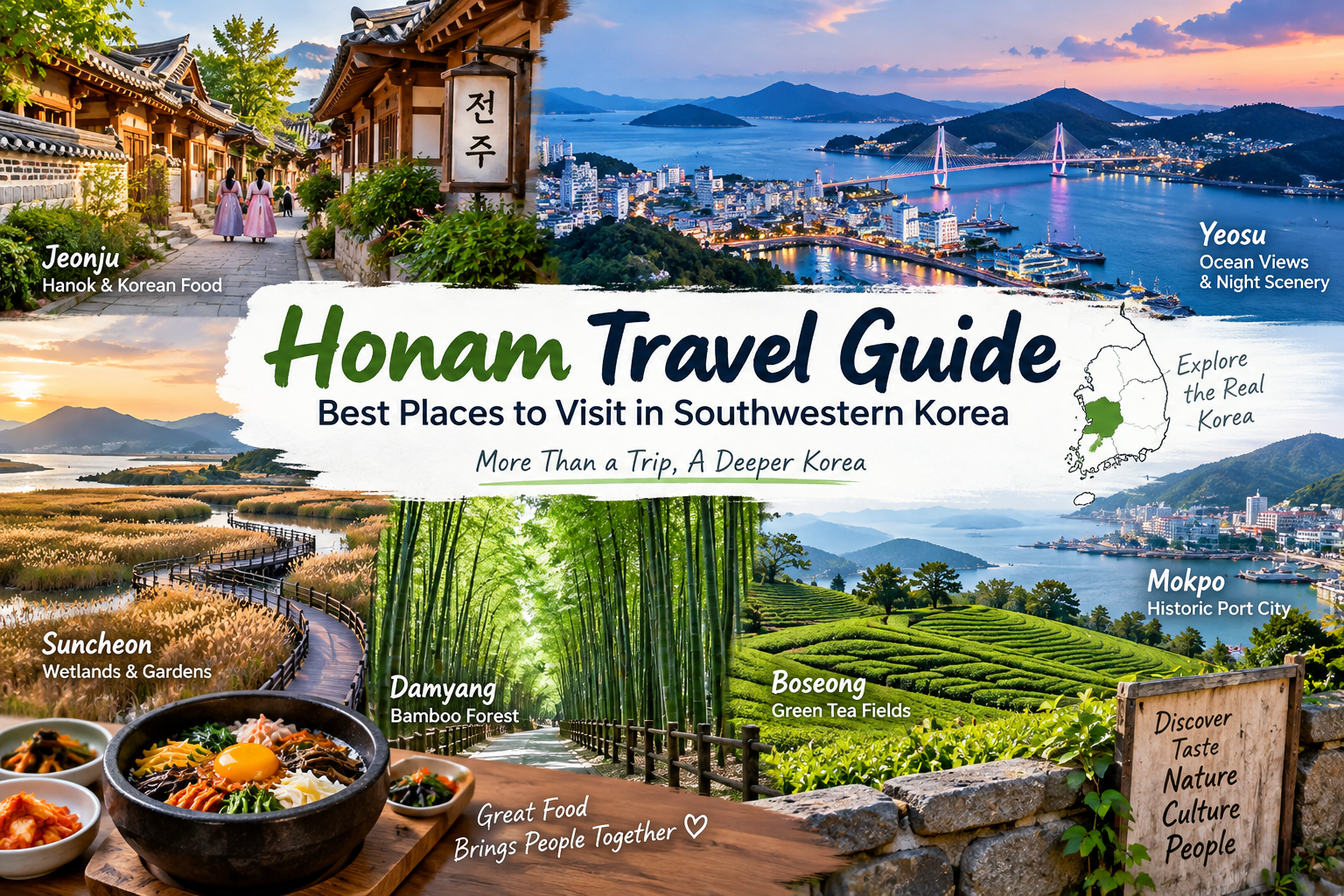 Honam Travel Guide: Best Places to Visit in Southwestern Korea
