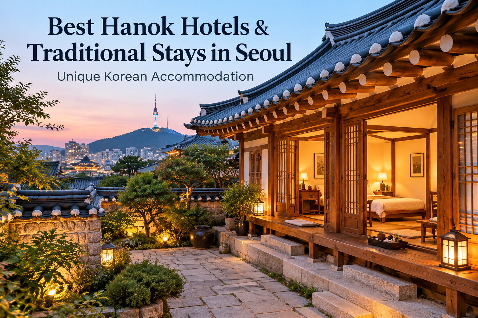 Best Hanok Hotels and Traditional Stays in Seoul: Unique Korean Accommodation
