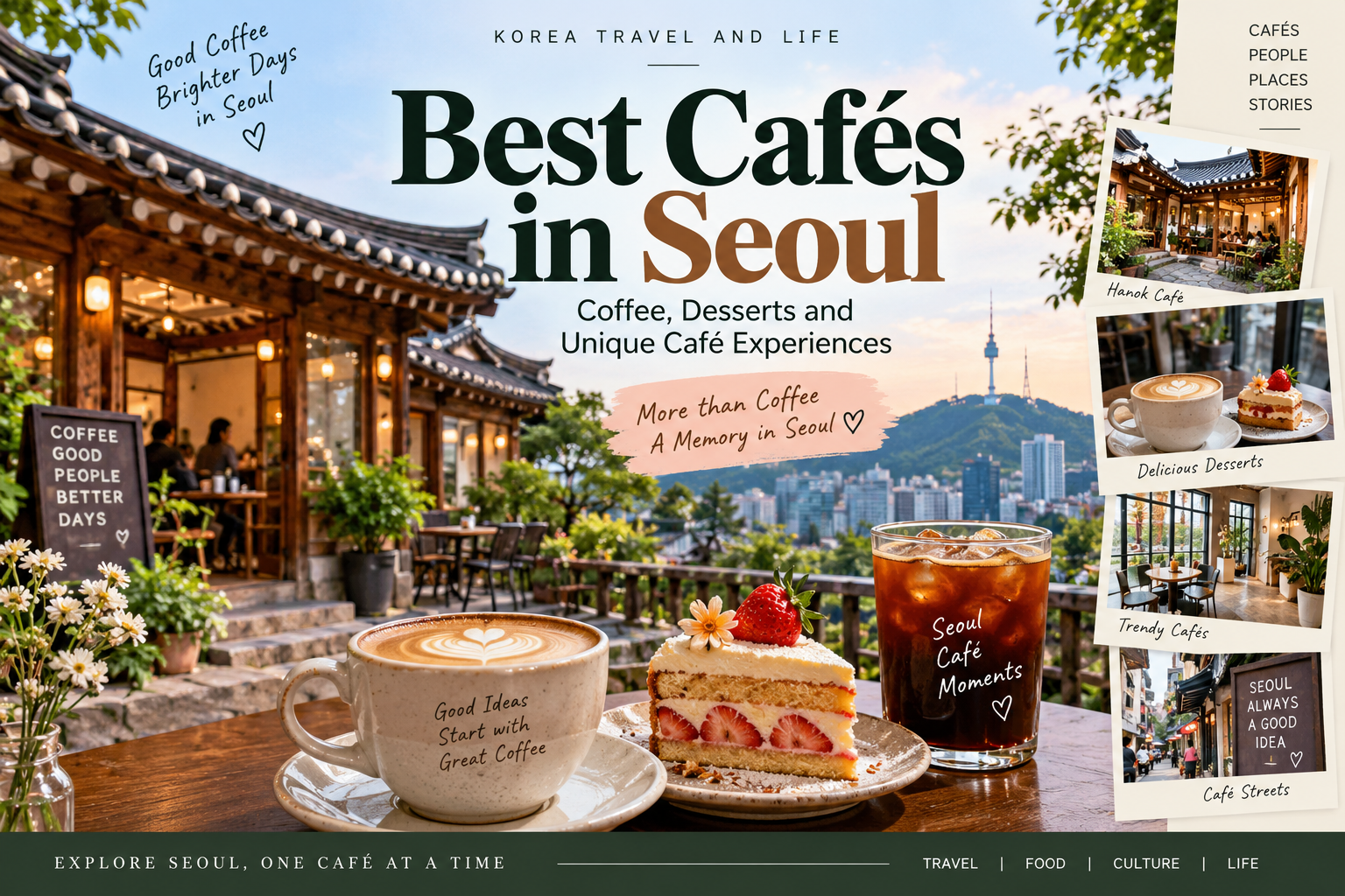 Best Cafés in Seoul: Coffee, Desserts and Unique Café Experiences