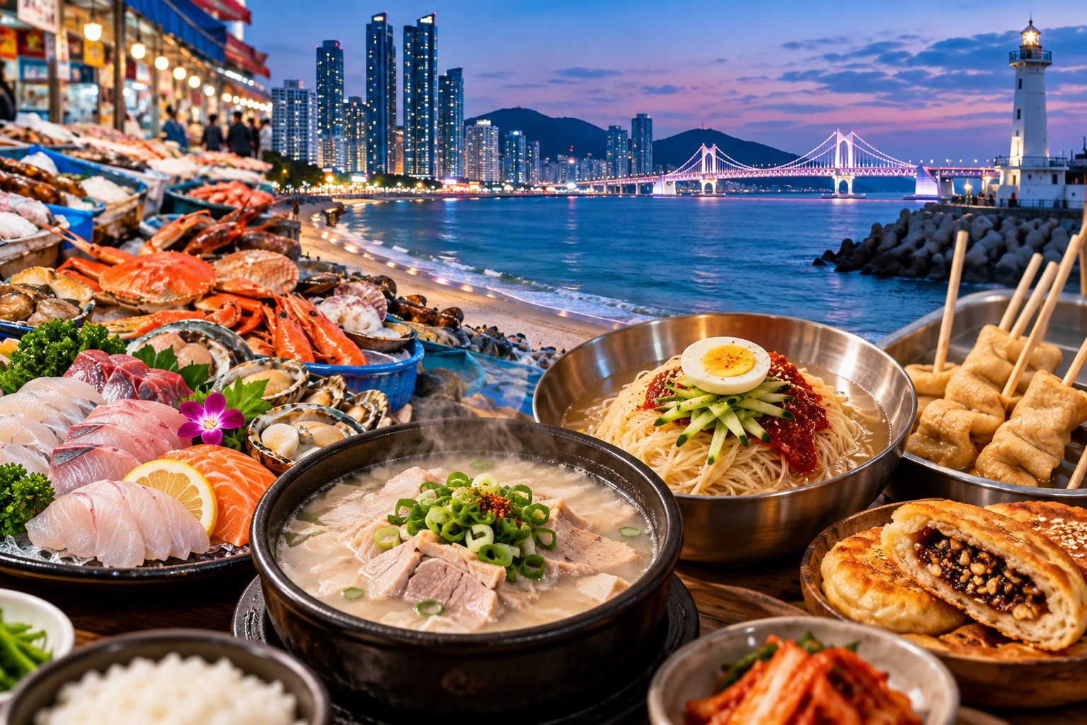 Best Restaurants in Busan: Must-Try Korean Food and Local Favorites