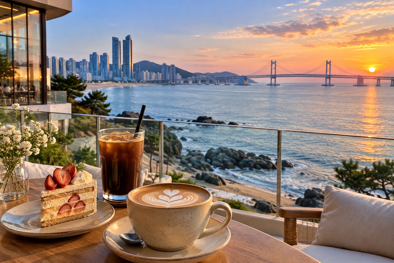 Best Cafés in Busan: Coffee, Ocean Views and Unique Café Experiences