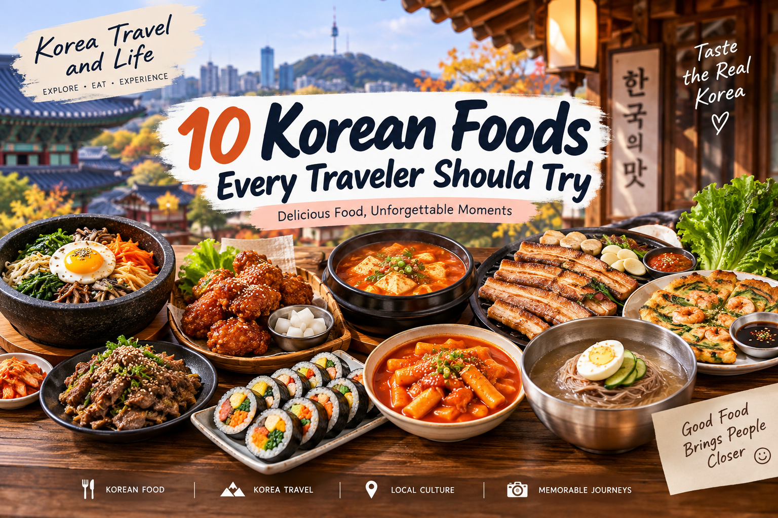 10 Korean Foods Every Traveler Should Try