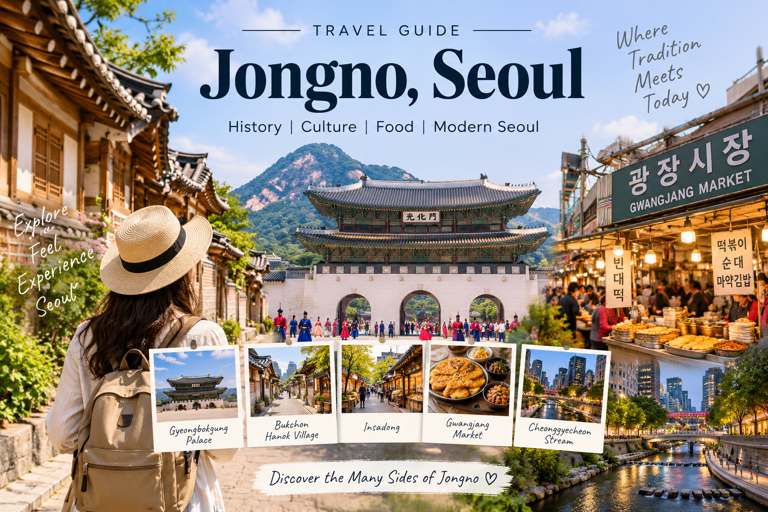Jongno, Seoul Travel Guide: Palaces, Hanok Villages, Food and Things to Do