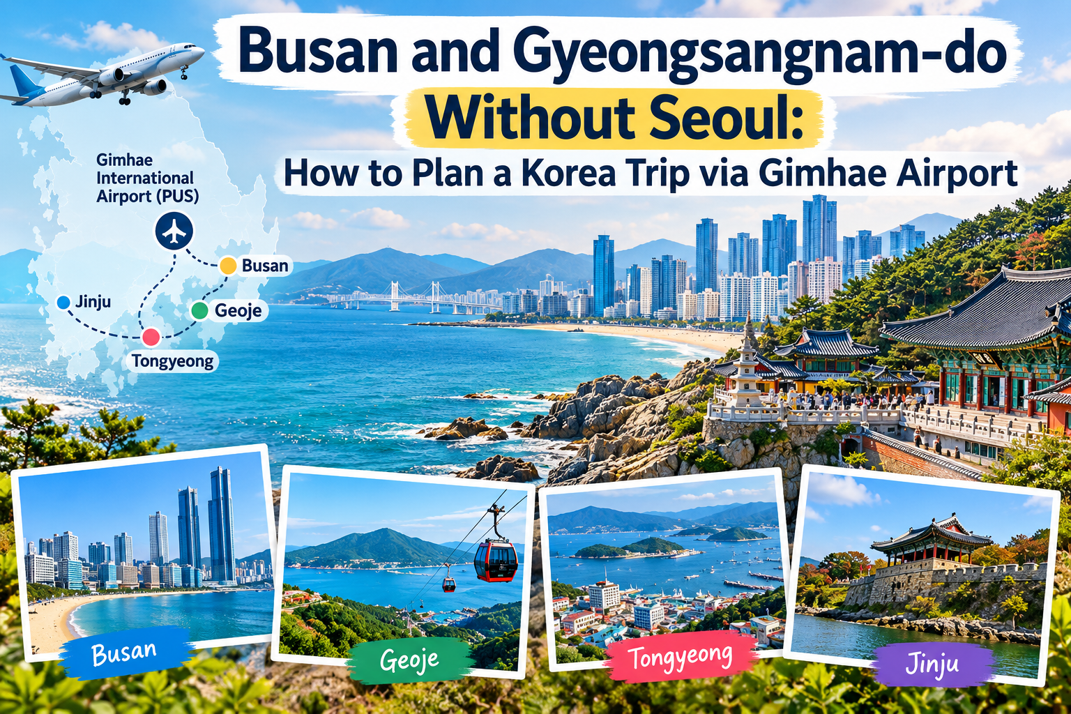 Busan and Gyeongsangnam-do Without Seoul: How to Plan a Korea Trip via Gimhae Airport