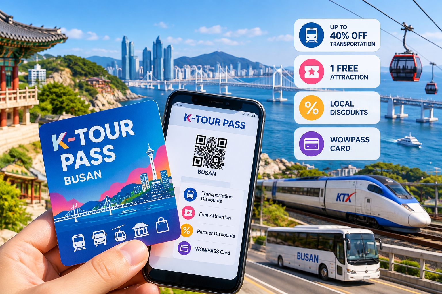 K-Tour Pass Busan 2026: Is the 15,000 Won Pass Worth It for Foreign Tourists?